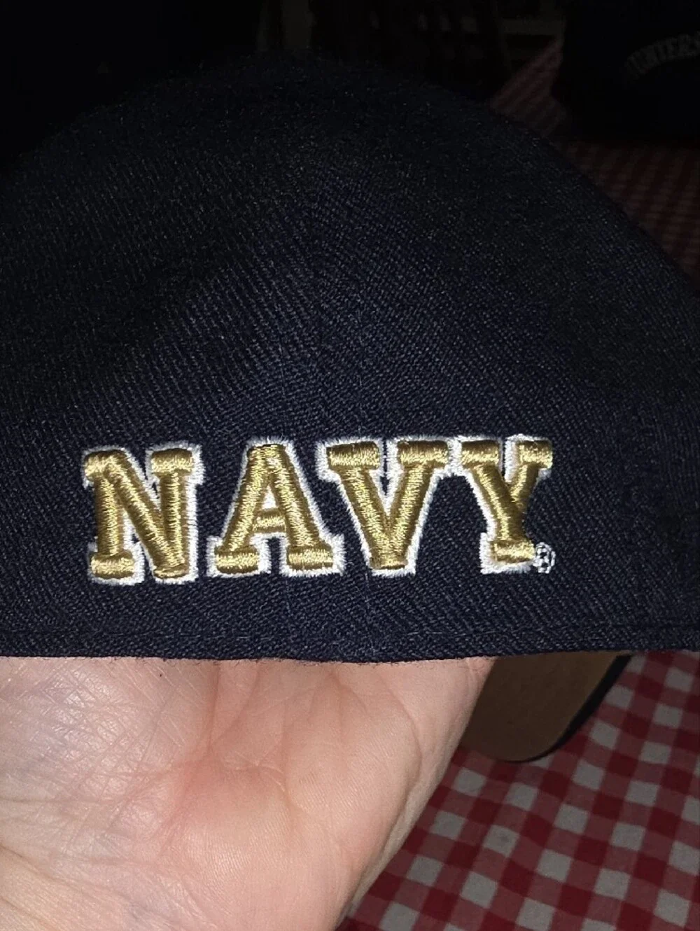 Navy Midshipmen Zephyr Fitted Hat (7 3/8)